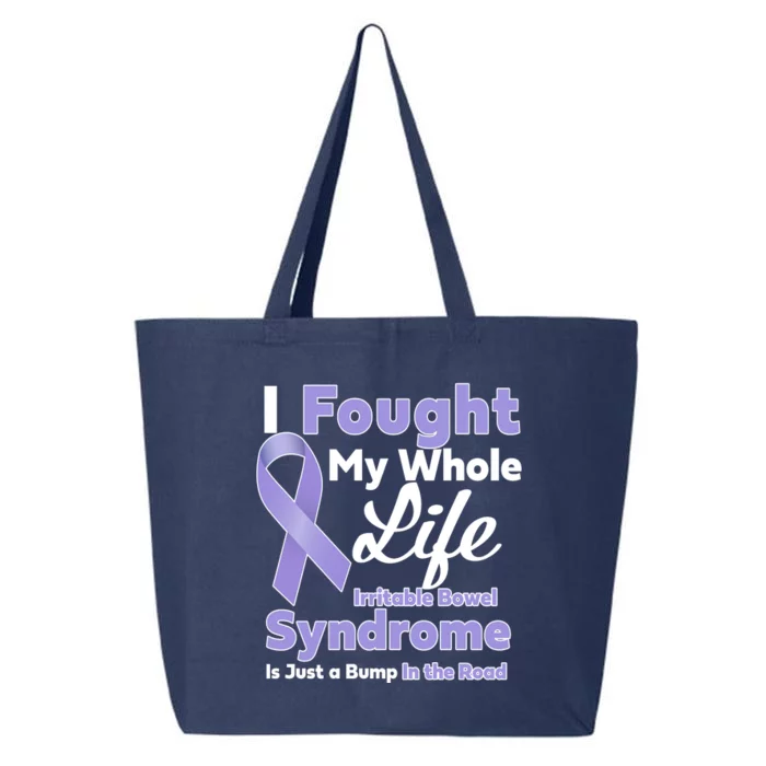 Irritable Bowel Syndrome Awareness IBS Bump In The Road 25L Jumbo Tote