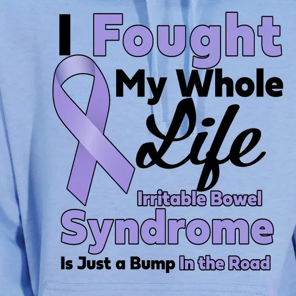 Irritable Bowel Syndrome Awareness IBS Bump In The Road Unisex Surf Hoodie