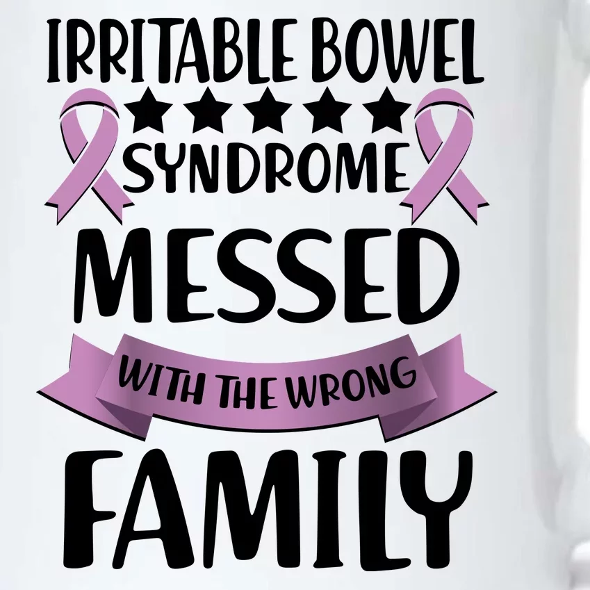 Irritable Bowel Syndrome Messed With The Wrong Family Black Color Changing Mug