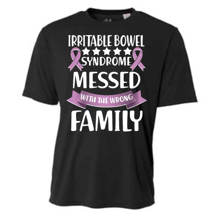 Irritable Bowel Syndrome Messed With The Wrong Family Cooling Performance Crew T-Shirt