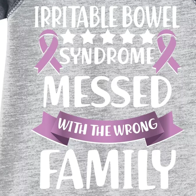 Irritable Bowel Syndrome Messed With The Wrong Family Infant Baby Jersey Bodysuit