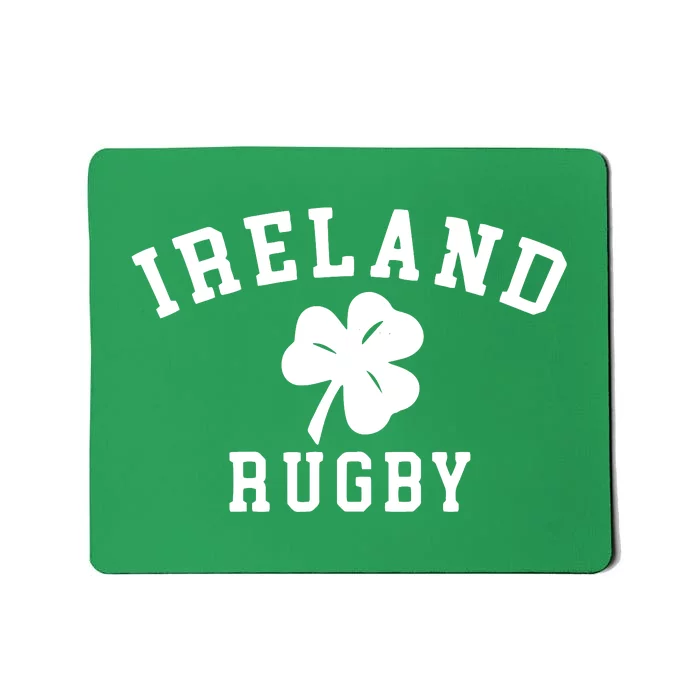 IRELAND RUGBY Shirts Irish Shamrock Rugby Mousepad