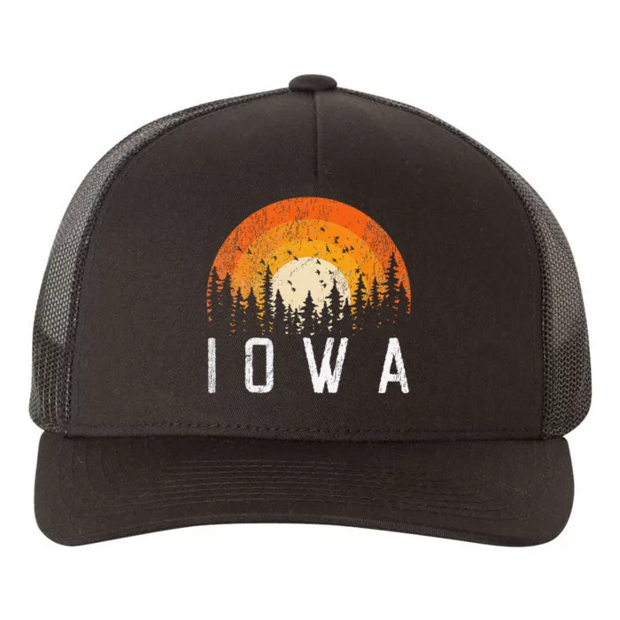 Iowa Retro Style Vintage 70s 80s 90s Yupoong Adult 5-Panel Trucker Hat