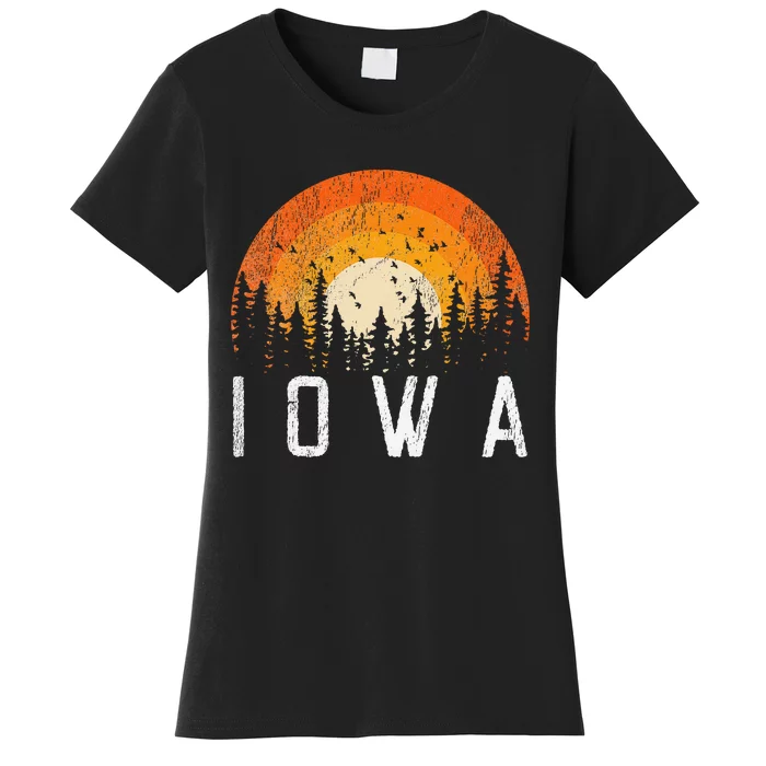 Iowa Retro Style Vintage 70s 80s 90s Women's T-Shirt