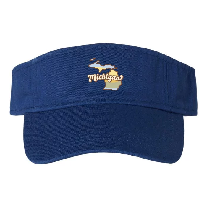 Iowa Retro Sunset Logo Valucap Bio-Washed Visor