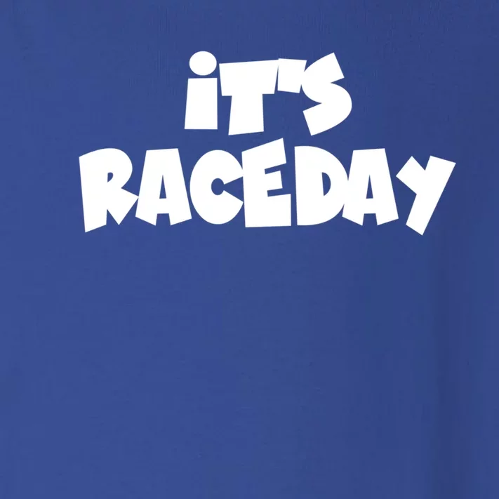 It's Raceday Speedway Racetrack Stock Car Auto Racing Gift Toddler Long Sleeve Shirt