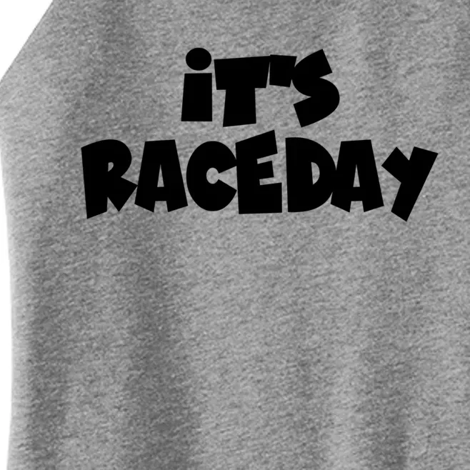 It's Raceday Speedway Racetrack Stock Car Auto Racing Gift Women’s Perfect Tri Rocker Tank