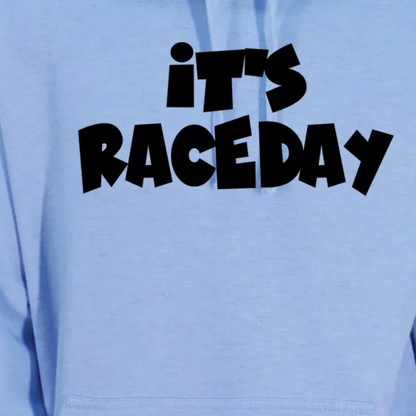 It's Raceday Speedway Racetrack Stock Car Auto Racing Gift Unisex Surf Hoodie