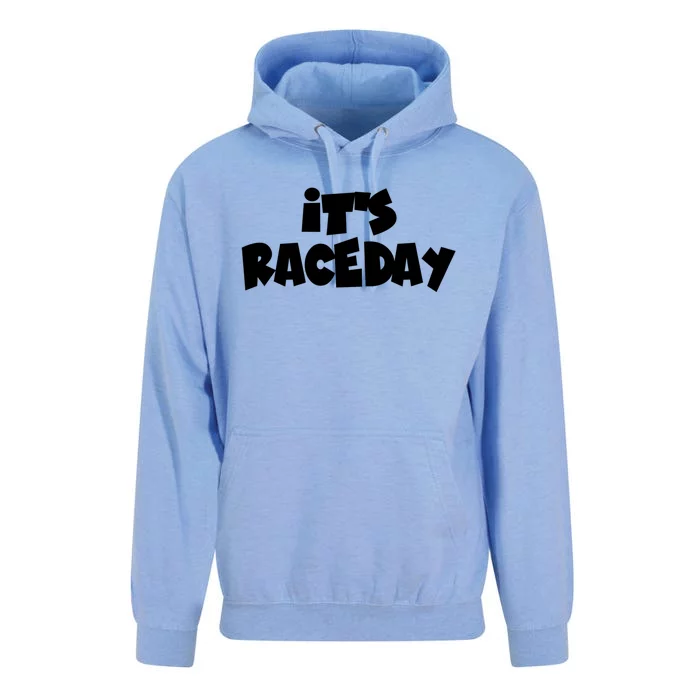 It's Raceday Speedway Racetrack Stock Car Auto Racing Gift Unisex Surf Hoodie