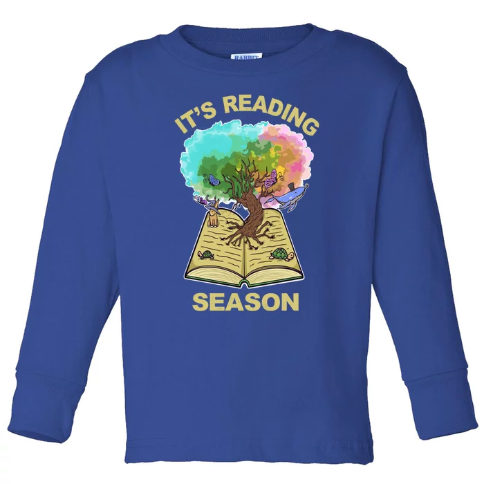 Its Reading Season Summer Reading Teacher All Together Now Meaningful Gift Toddler Long Sleeve Shirt