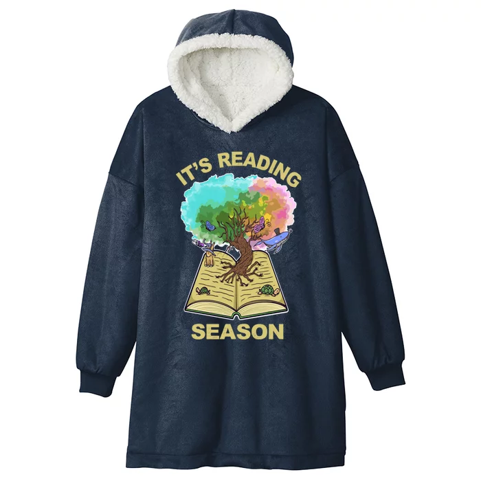 Its Reading Season Summer Reading Teacher All Together Now Meaningful Gift Hooded Wearable Blanket