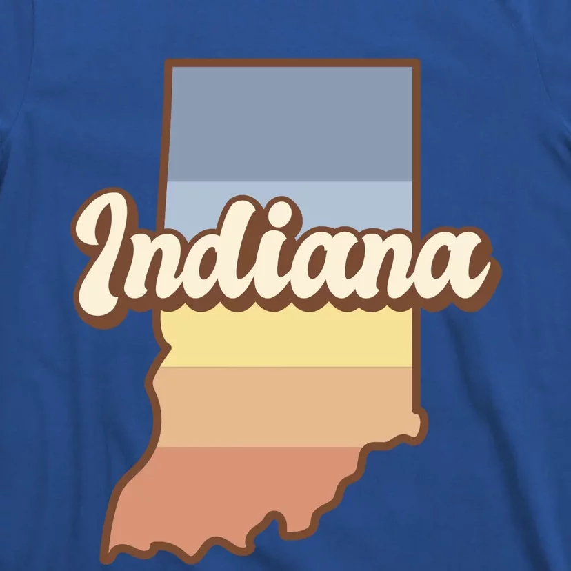 Indiana Retro Sunset Logo T-Shirt