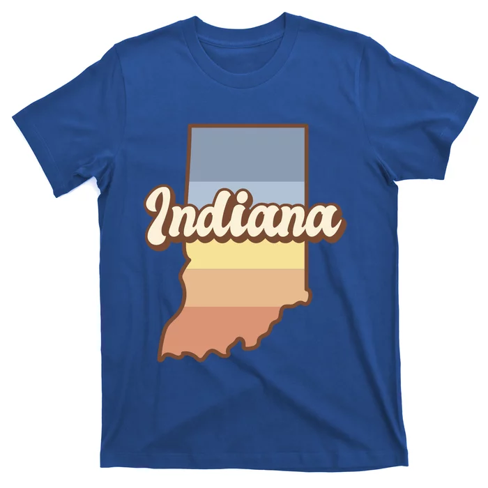 Indiana Retro Sunset Logo T-Shirt