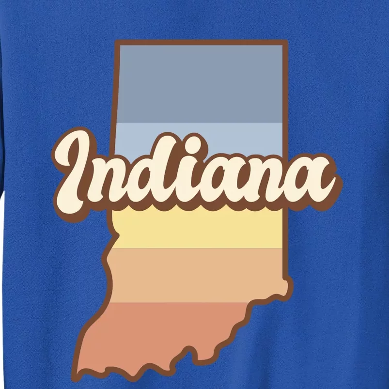 Indiana Retro Sunset Logo Tall Sweatshirt