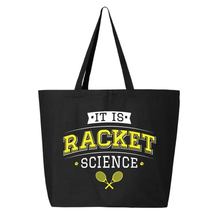 Its Racket Science Funny Tennis Lover Coach 25L Jumbo Tote