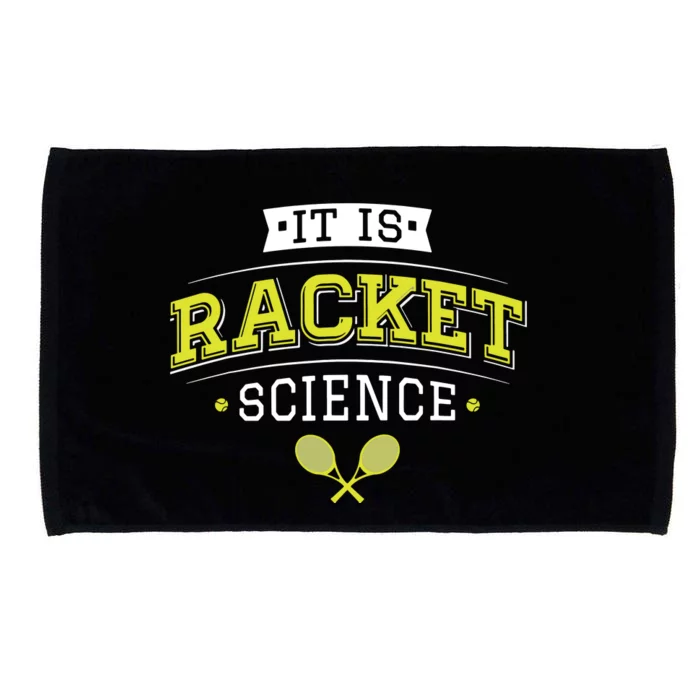 It's Racket Science Funny Tennis Lover & Coach Microfiber Hand Towel