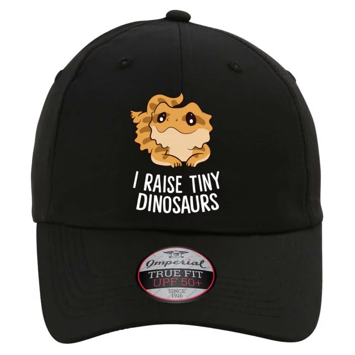 I Raise Tiny Dinosaurs Lizard Bearded Dragon Mom Gift The Original Performance Cap