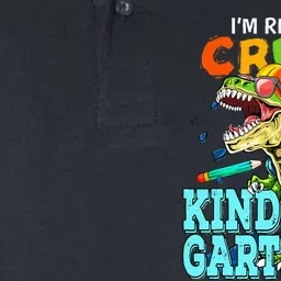 I'm Ready To Crush Kindergarten Dinosaur Back To School Softstyle Adult Sport Polo