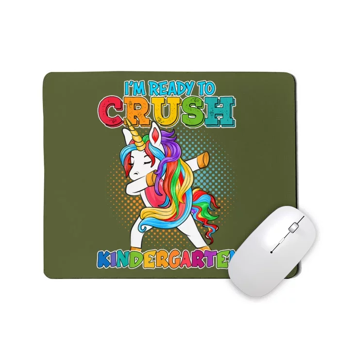 Im Ready To Crush Kindergarten Unicorn Back To School Kids Mousepad