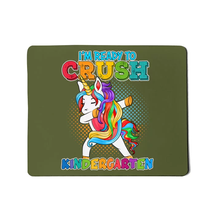 Im Ready To Crush Kindergarten Unicorn Back To School Kids Mousepad