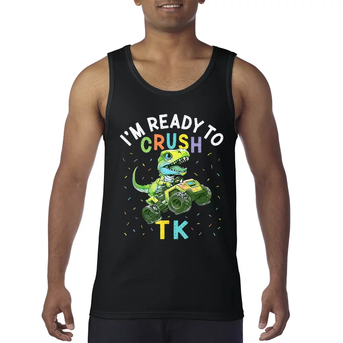 I'm Ready To Crush TK Dinosaur Back To School TK Funny Tank Top