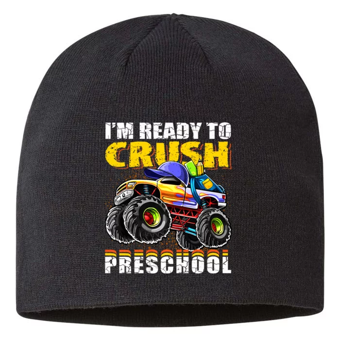 IM Ready To Crush Preschool Monster Truck Backpack Back To School 8 1/2in Sustainable Knit Beanie