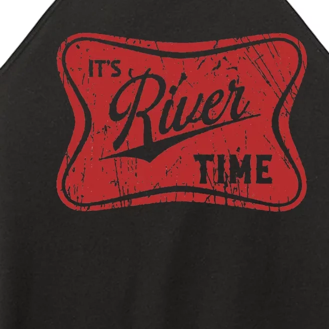 ItS River Time River Vibes Women’s Perfect Tri Rocker Tank