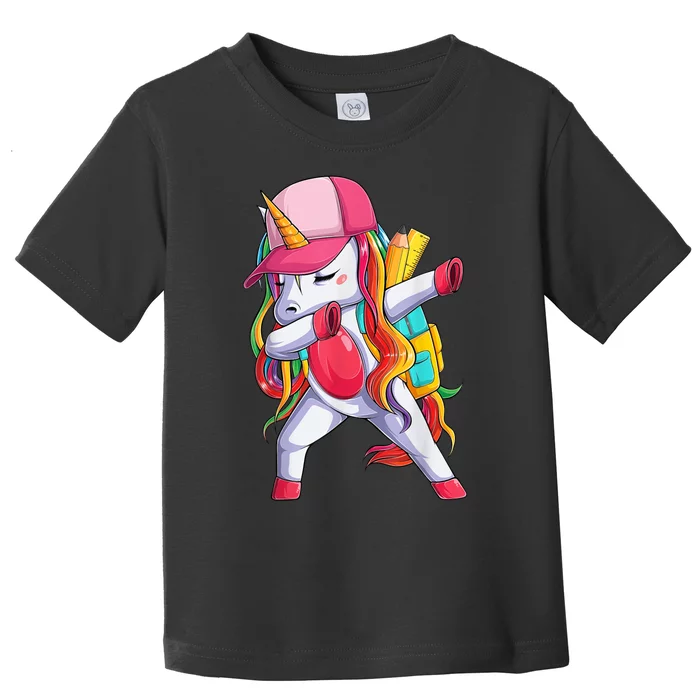 Im Ready To Crush Kindergarten Unicorn Back To School Toddler T-Shirt