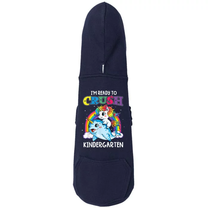 Im Ready To Crush Im Ready To Crush Back To School Doggie 3-End Fleece Hoodie