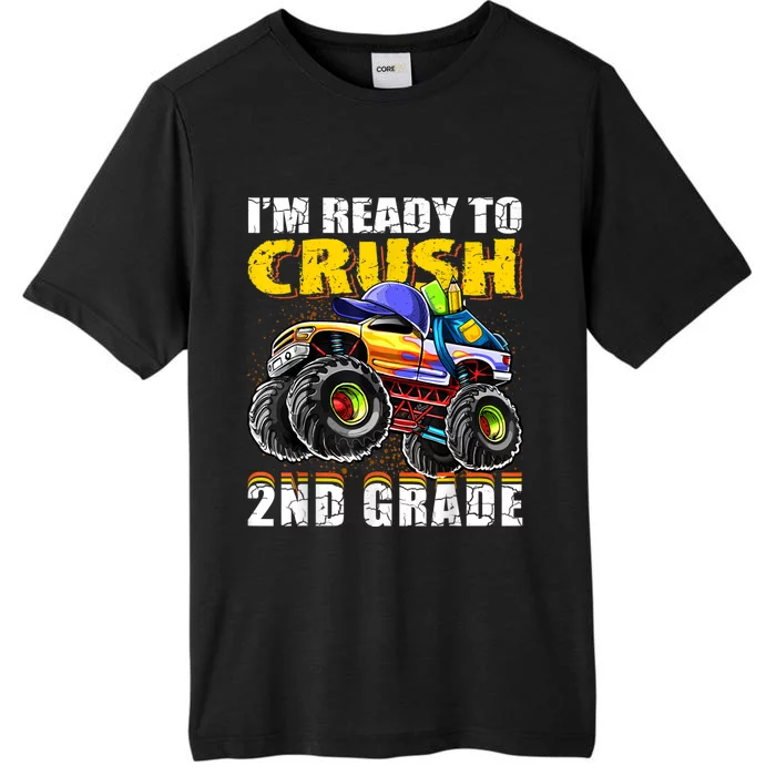 Im Ready To Crush 2nd Grade Monster Truck Backpack Back To School ChromaSoft Performance T-Shirt