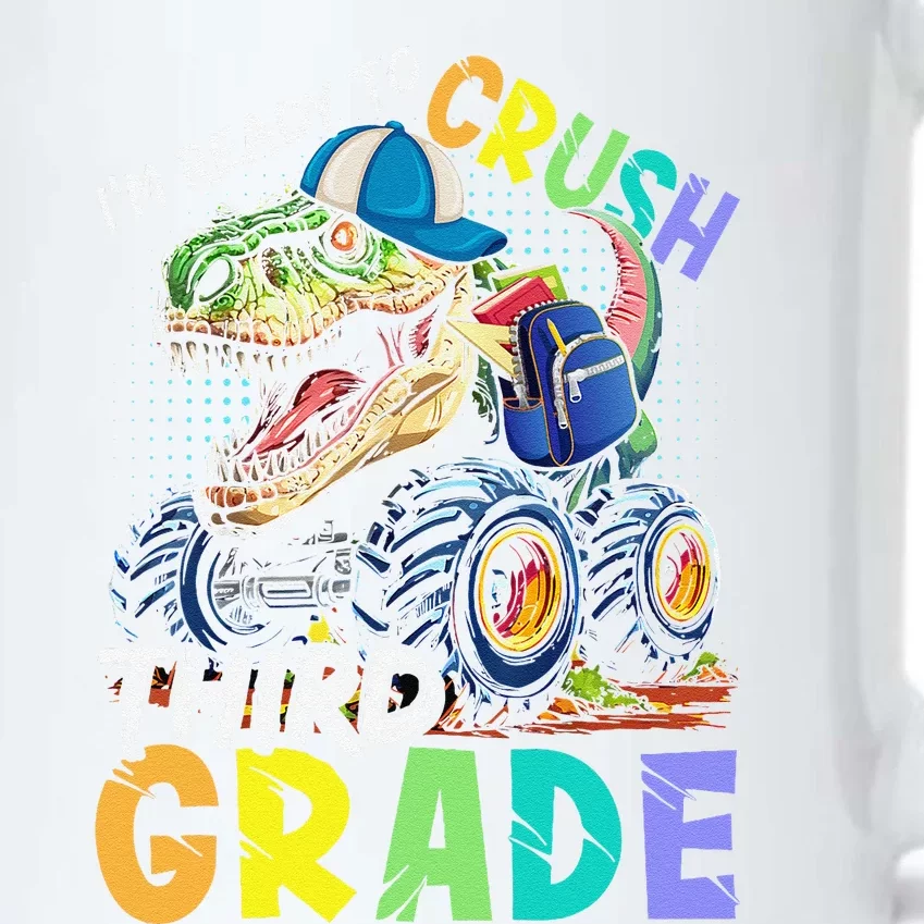 IM Ready To Crush Third Grade Monster Truck Dinosaur Black Color Changing Mug