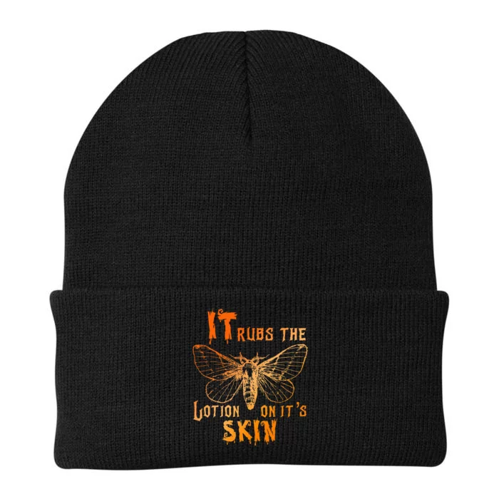 It Rubs The Lotion On ItS Skin Funny Apparel Knit Cap Winter Beanie