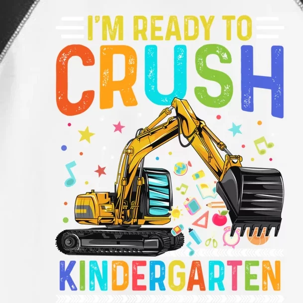 Im Ready To Crush Kindergarten Team Kindergarten Teacher Gift Toddler Fine Jersey T-Shirt