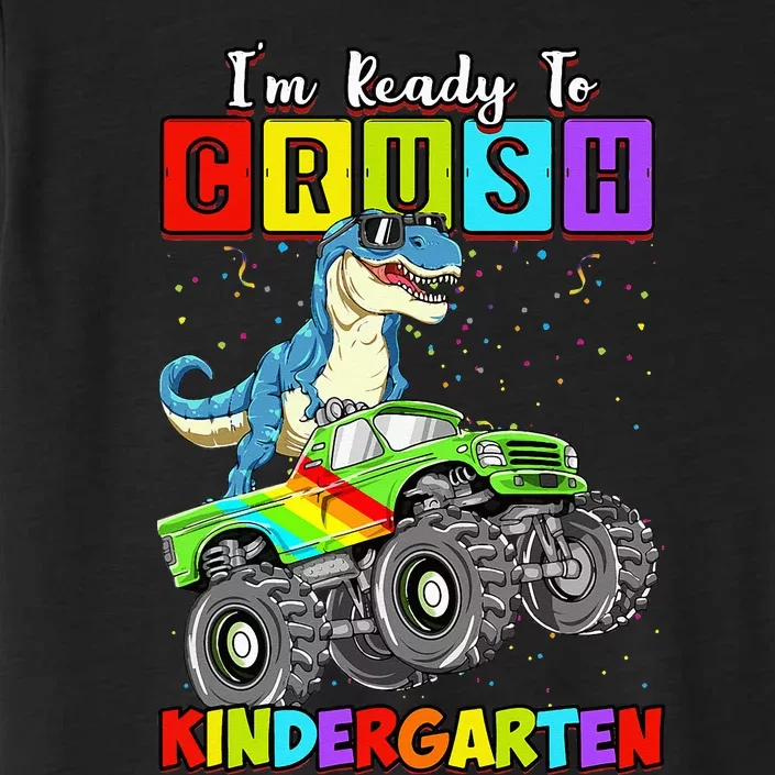 I'm Ready To Crush Kindergarten Dinosaur Back To School ChromaSoft Performance T-Shirt