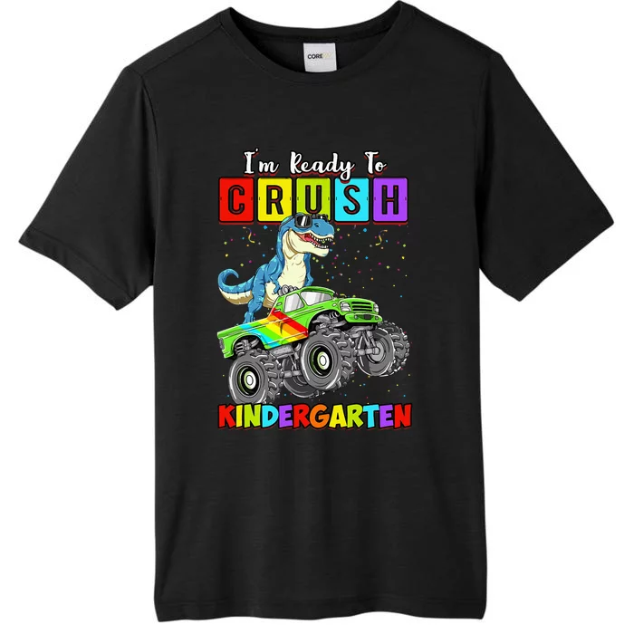 I'm Ready To Crush Kindergarten Dinosaur Back To School ChromaSoft Performance T-Shirt