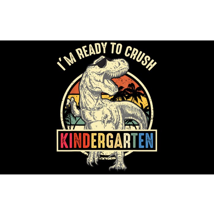 Im Ready To Crush Kindergarten Back To School Dinosaur Bumper Sticker