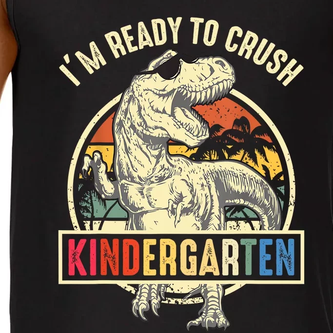 Im Ready To Crush Kindergarten Back To School Dinosaur Comfort Colors® Tank Top