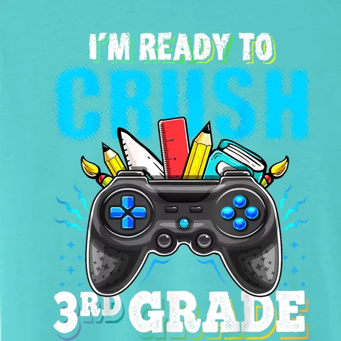 Im Ready To Crush 3rd Grade Back To School Video Game Boy ChromaSoft Performance T-Shirt