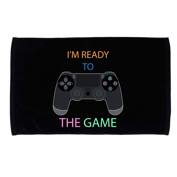 I'm Ready To Control The Game Gift Game Controller Cute Gift Microfiber Hand Towel