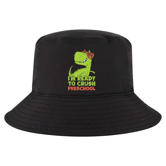 I'm Ready To Crush Preschool Dinosaur Back To School Cool Comfort Performance Bucket Hat