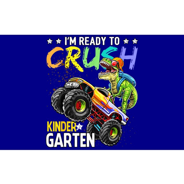 Im Ready To Crush Kindergarten Dinosaur First Day Of School Bumper Sticker