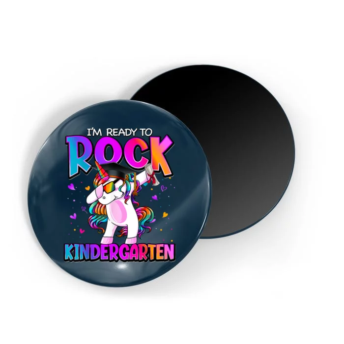 Im Ready To Rock Kindergarten Unicorn Back To School Girl Magnet