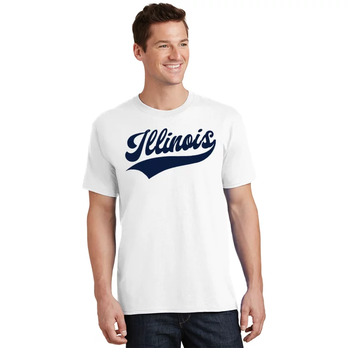 Illinois Retro Throwback Design Classic T-Shirt