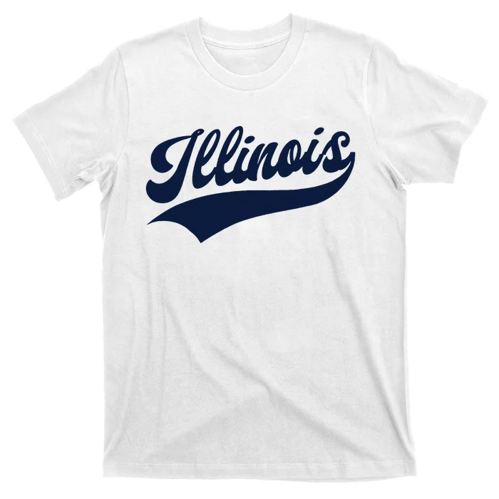 Illinois Retro Throwback Design Classic T-Shirt