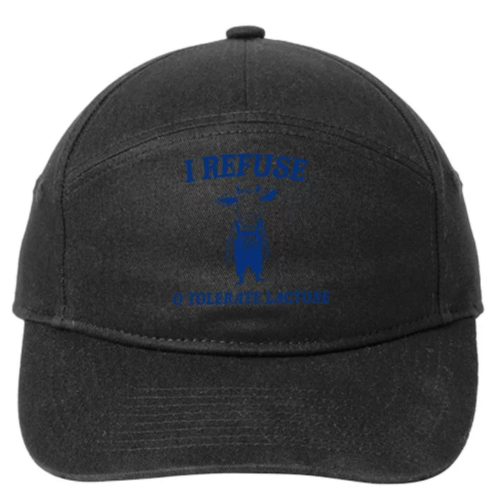 I Refuse To Tolerate Lactose 7-Panel Snapback Hat