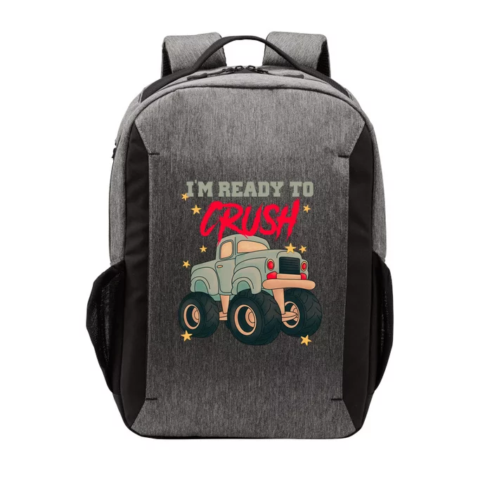 Im Ready To Crush First Day Of School Vector Backpack