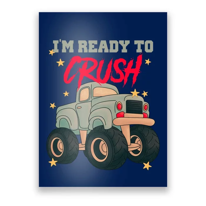 Im Ready To Crush First Day Of School Poster