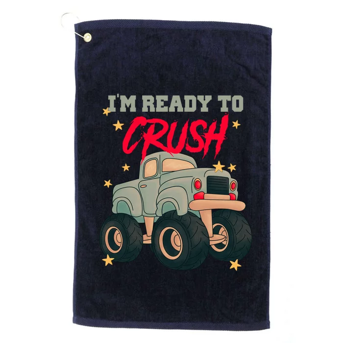 Im Ready To Crush First Day Of School Platinum Collection Golf Towel