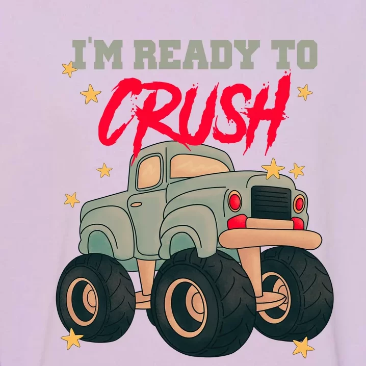 Im Ready To Crush First Day Of School Garment-Dyed Sweatshirt