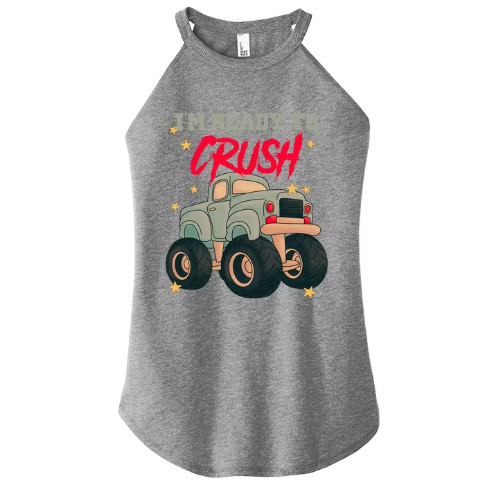 Im Ready To Crush First Day Of School Women’s Perfect Tri Rocker Tank